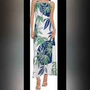 Maggy London Sleeveless Square Neck Dress